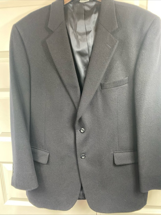 Jos. A. Bank Other - Jos A Bank 100% Cashmere Sportcoat Blazer Black Gordon 46R Old Money Business